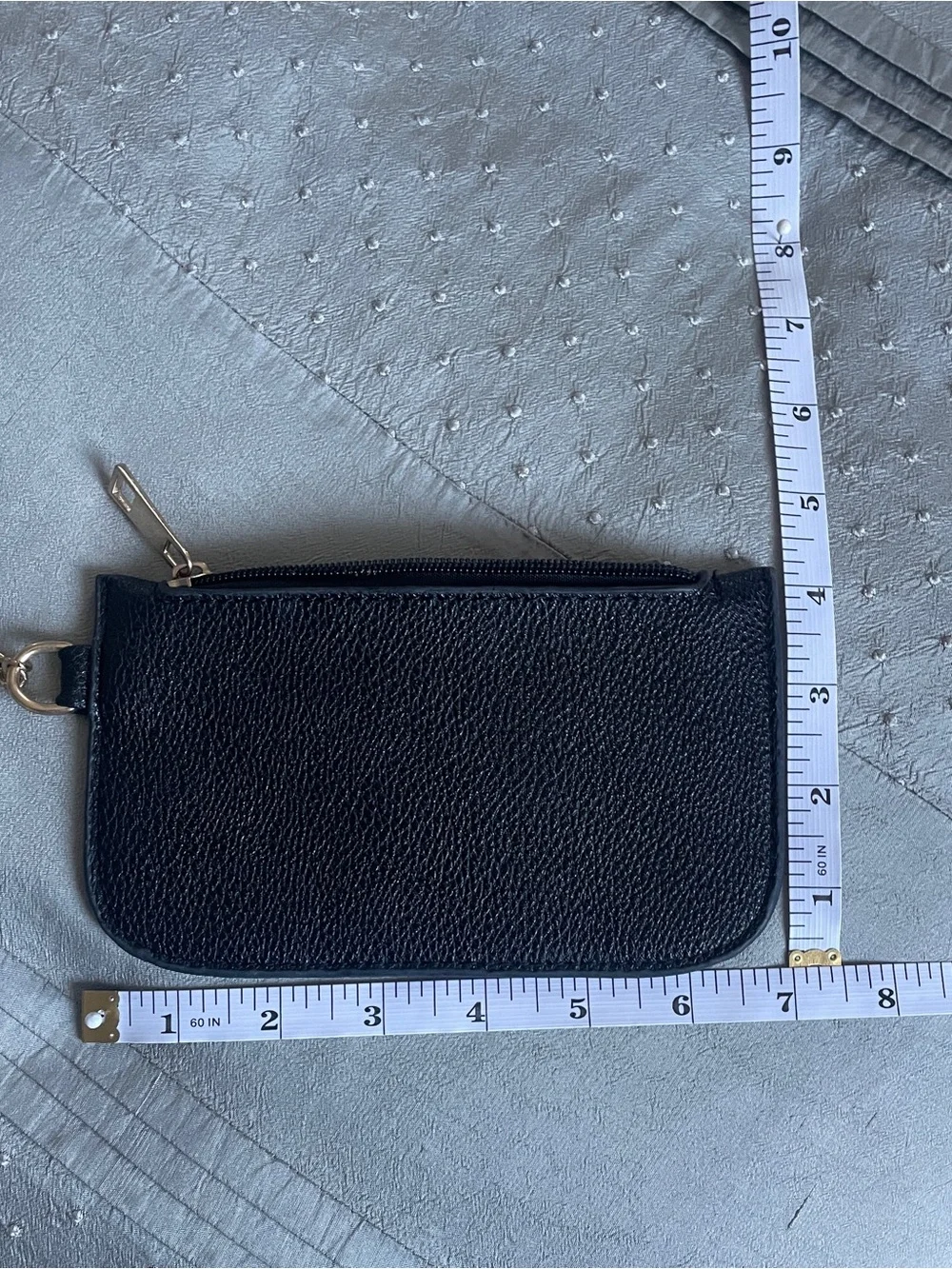 Michael Kors Black Embossed Coin Pouch